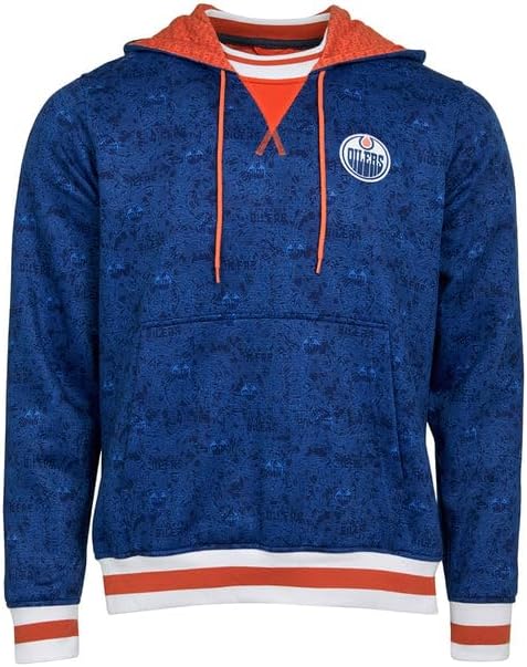 NHL Unisex-Adult Crew Neck Hoodie, Unisex Hockey Sweatshirt, NHL Officially Licensed Gear, Recycled Fabrics - Image 4