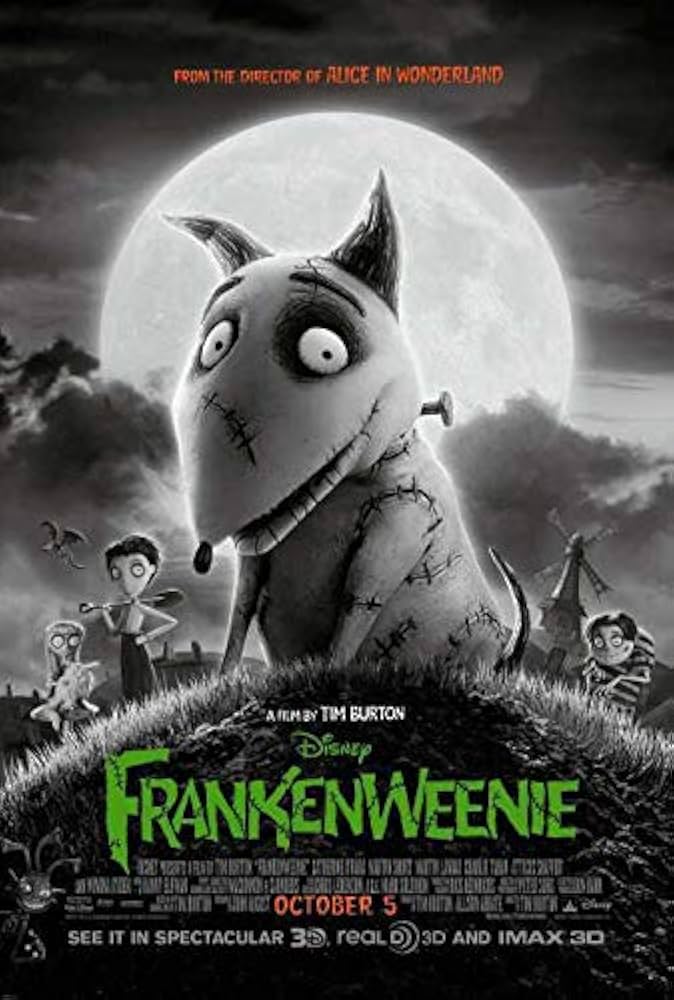 フランケンウィニー USオリジナル映画ポスター Amazon.com - Franken Winnie US Edition Original Poster