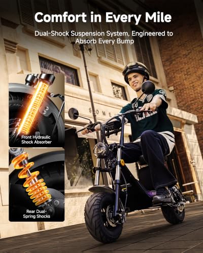 ECOROAD CT1 Retro Electric Scooter
