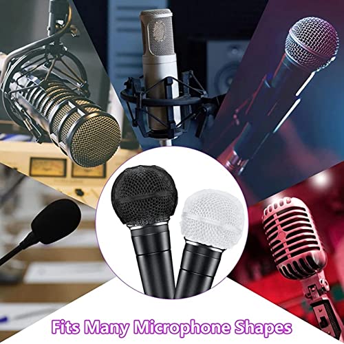 400Pcs Disposable Microphone Covers, Individually Wrapped Mic Cover Disposable, Non-Woven Disposable Mic Covers, Disposable Microphone Covers Easy To Use And Dispose - Ideal For Conferences, Concerts #TOP2