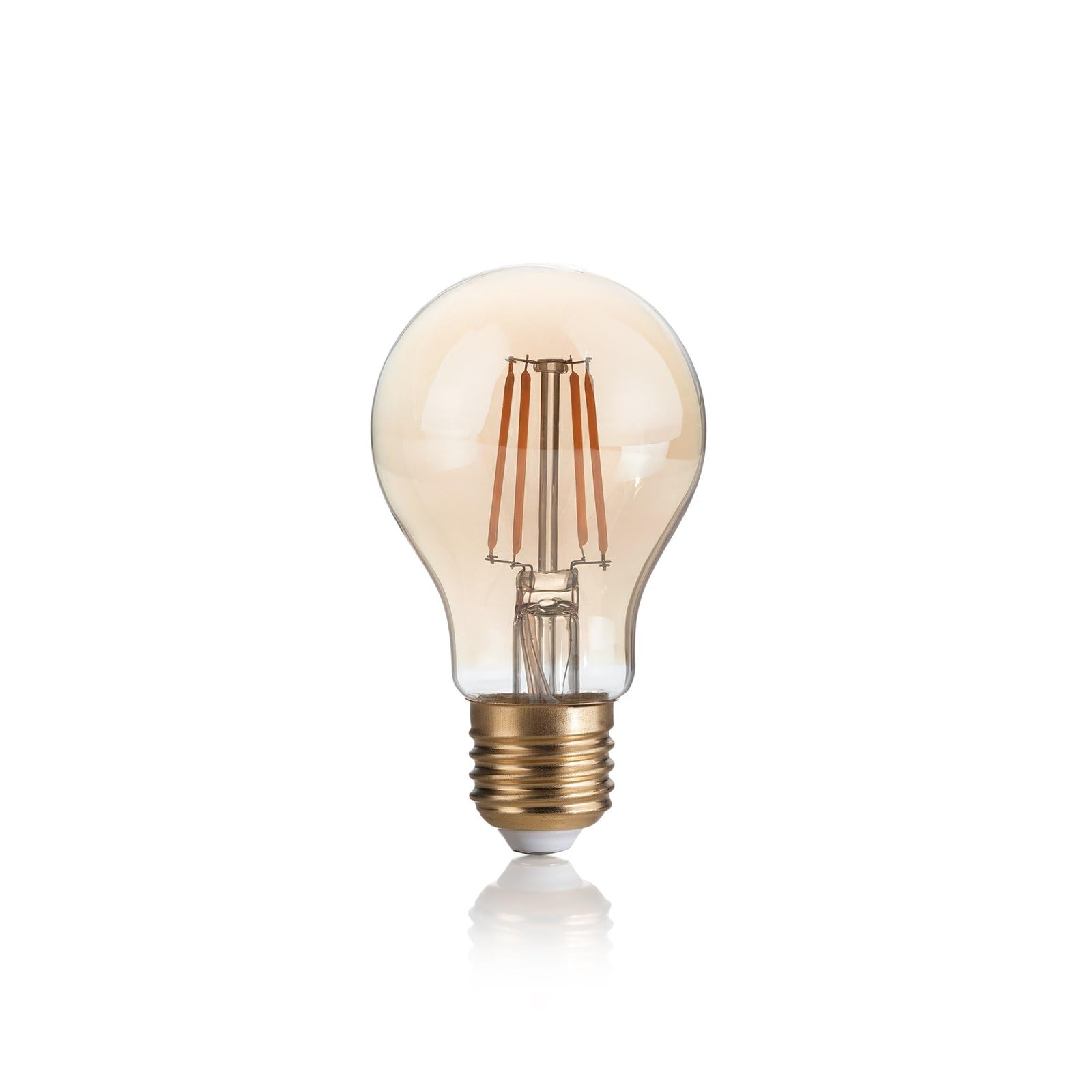 GOCCIA LED VINTAGE E27 4W VETRO GOLD 250 LUMEN 2200K DIMMERABILE