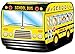 Kiddie Play School Bus Pop Up Play Tent for Kids