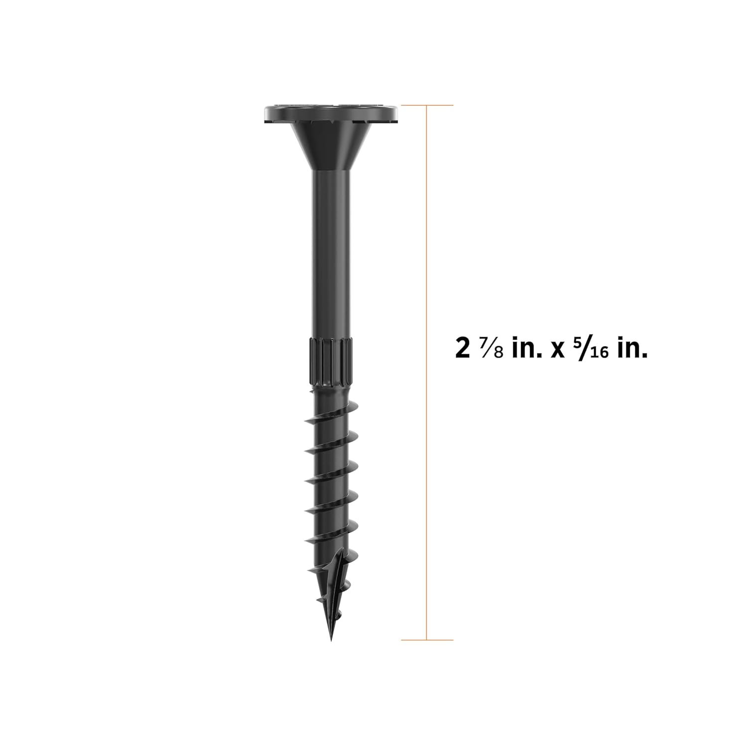 CAMO 5/16" Multi-Ply Flat Head Structural Screw - 2-7/8" x 5/16" - 250 ct