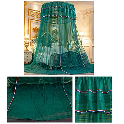 Ciel de lit moustiquaire pour lit double et simple avec crochet adhésif