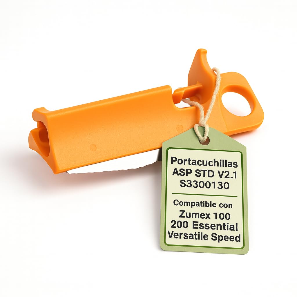 Portacuchillas ASP STD V2.1 S3300130 Recambio Exprimidor Industrial Compatible con Zumex 100 200 Essential Versatile Speed Soporte Cuchilla Serie Desde 207530 Zumo Profesional