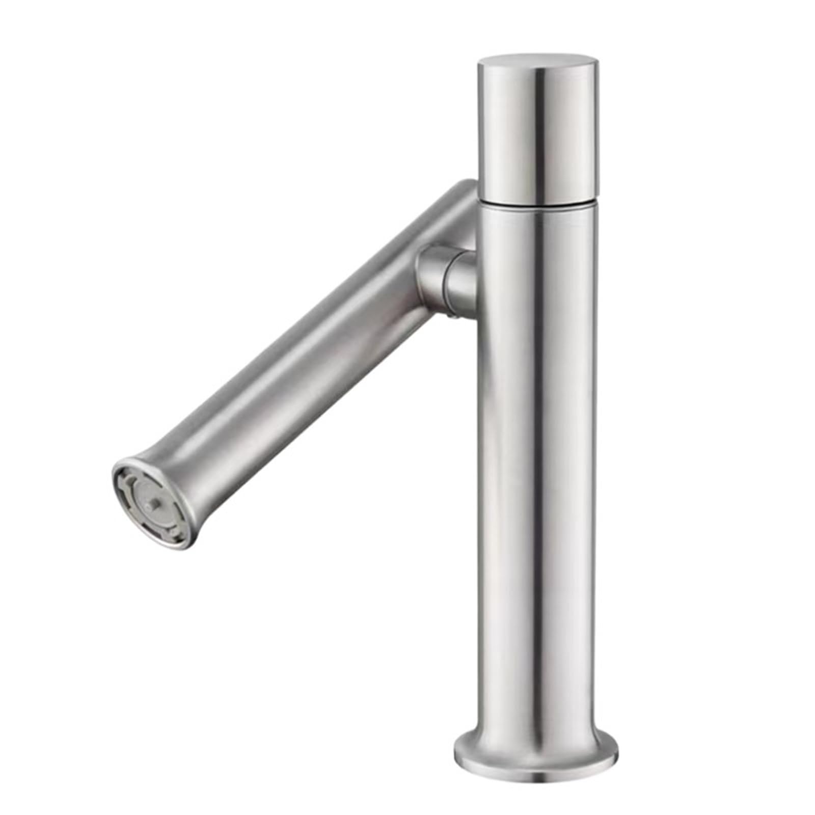 Mkyyioed Color3 Bathroom Taps Stainless Steel Bathroom Basin Faucet Hot Cold Mixer 2 Mode Water Outlet Sink Tap Deck Mounted Single Hole(Color3)