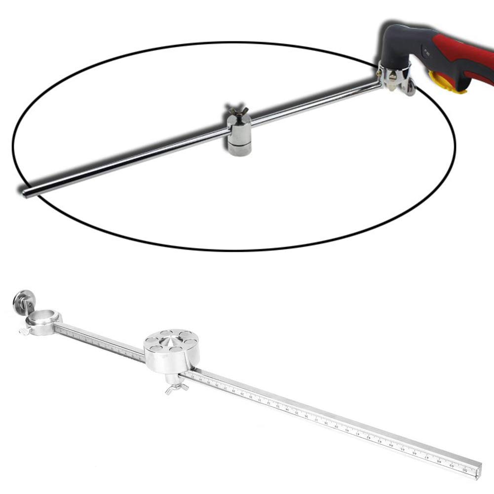 Plasma Cutter Circle Guide Tool Stainless Steel Roller Wheel with Scale for Precision Metal Cutting and Fabrication