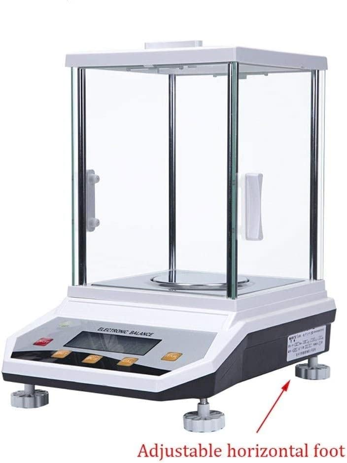 Balanza Digital para joyería, balanza analítica de precisión Recargable, báscula electrónica Industrial para Piezas y Monedas, balanza de inventario de Gramos,