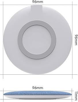 Ultra-Thin Bluetooth Pillow Speaker with Bluetooth 6.0, Bluetooth Pillow Speaker for Sleeping, Bone Conduction Under Pillow Speaker with Soothing Sounds & Sleep Timer for Side Sleepers & Deep Sleep