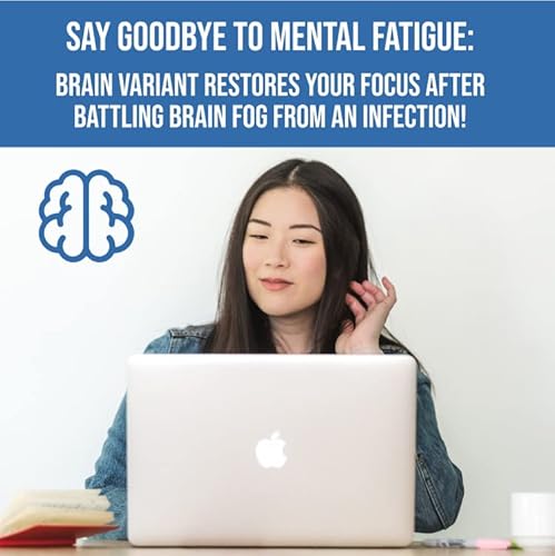 Cvd Labs Brain Variant 6-In-1, Post Sickness Brain Fog, Energy & Memory Support Supplement With Nootropic Ingredients For Focus, For Women & Men, 60 Capsules #TOP3