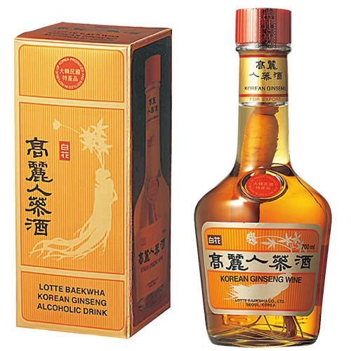 高麗人参酒700ml ■韓国食品・韓国食材・韓国飲物・韓国飲む酢・韓国飲料・飲物■