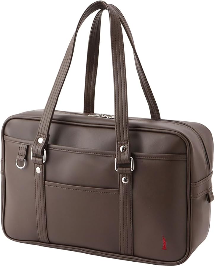 イーストボーイ　スクールバック　スクバ　茶 Amazon.co.jp: [イーストボーイ] セカンド合皮BAG スクールバッグ