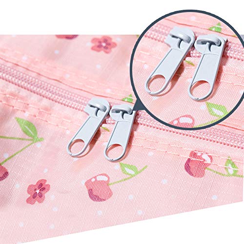 Unisex Travel Bag Waterproof Duffel Bag, Large Foldable Suitcase, Women Men Portable Travel Zipper Bag Handbag Sport Fitness Luggage Storage Pouch Dark Blue Hot Air Balloon3