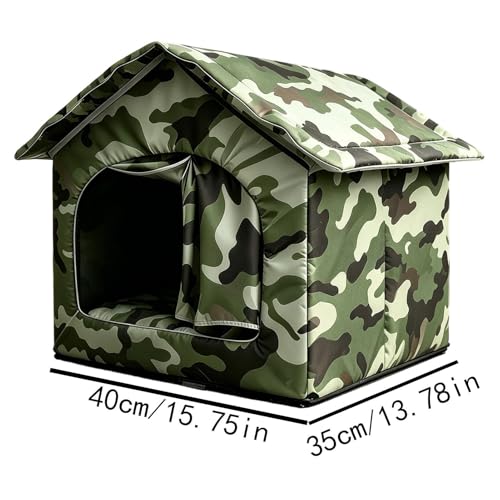 Caseta impermeable para gatos exterior e interior para jardin o balcon 6