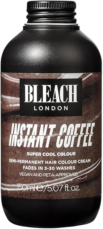 Bleach London Instant Coffee coloração castanho-claro semipermanente, 150 mL