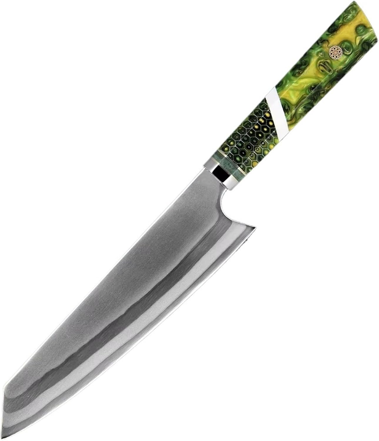 Super Steel 7-Layer 440C Damascus Composite Steel Kiritsuke Chef's Knife Razor Sharp Japanese Kitchen Knife Ergonomic Handle