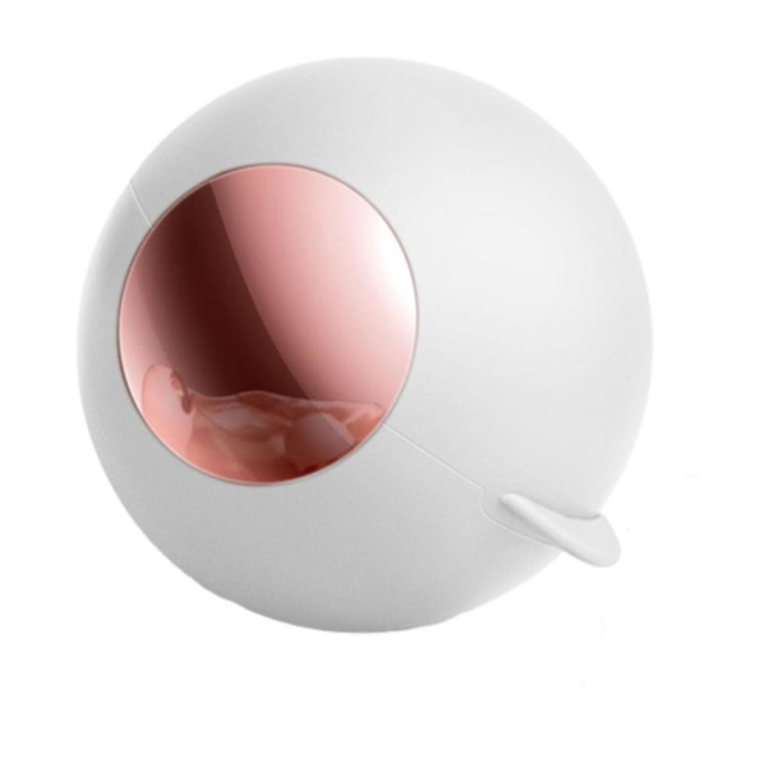 Palut Reusable Lint Roller Ball for Pet Hair Removal - Portable Sticky Cleaner for Clothes(White)