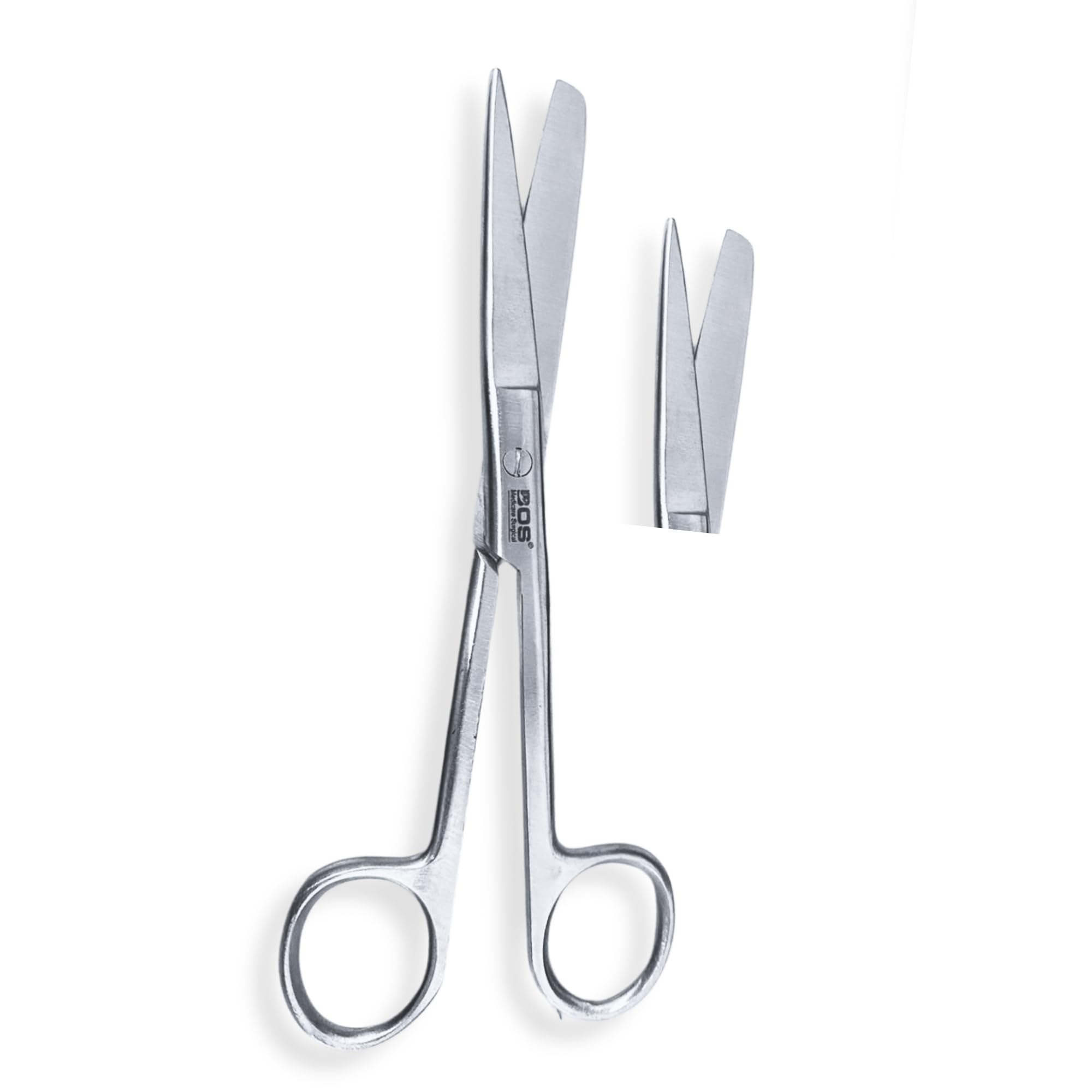 Bos Medicare Surgical Dressing Surgical Scissor Blunt/Sharp Straight 6 inch (152 mm) Stainless Steel (B09XF8DYNK) Amazon Price History, Amazon Price Tracker