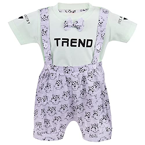 Image of Wish Karo Baby Boys Dungaree Dress for Baby Boys and Girls-(bt13)