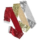 Options de style : choisissez des ceintures métallisées de soirée, des ceintures à sequins métalliques et des ceintures à sequins larges pour femmes, offrant ainsi une infinité de possibilités pour des tenues inspirées du disco et des paillettes, des ceintures élégantes pour les soirées formelles et des ceintures à taille élastique