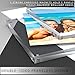 unum Clear Acrylic 8.5x11 Picture Frame: Magnetic Floating Picture Frames - Frameless Double Sided Photo Holder/Document Display Stands - 8.5 x 11 Inch Acrylic Block Frame for a Desk, Shelf or Table