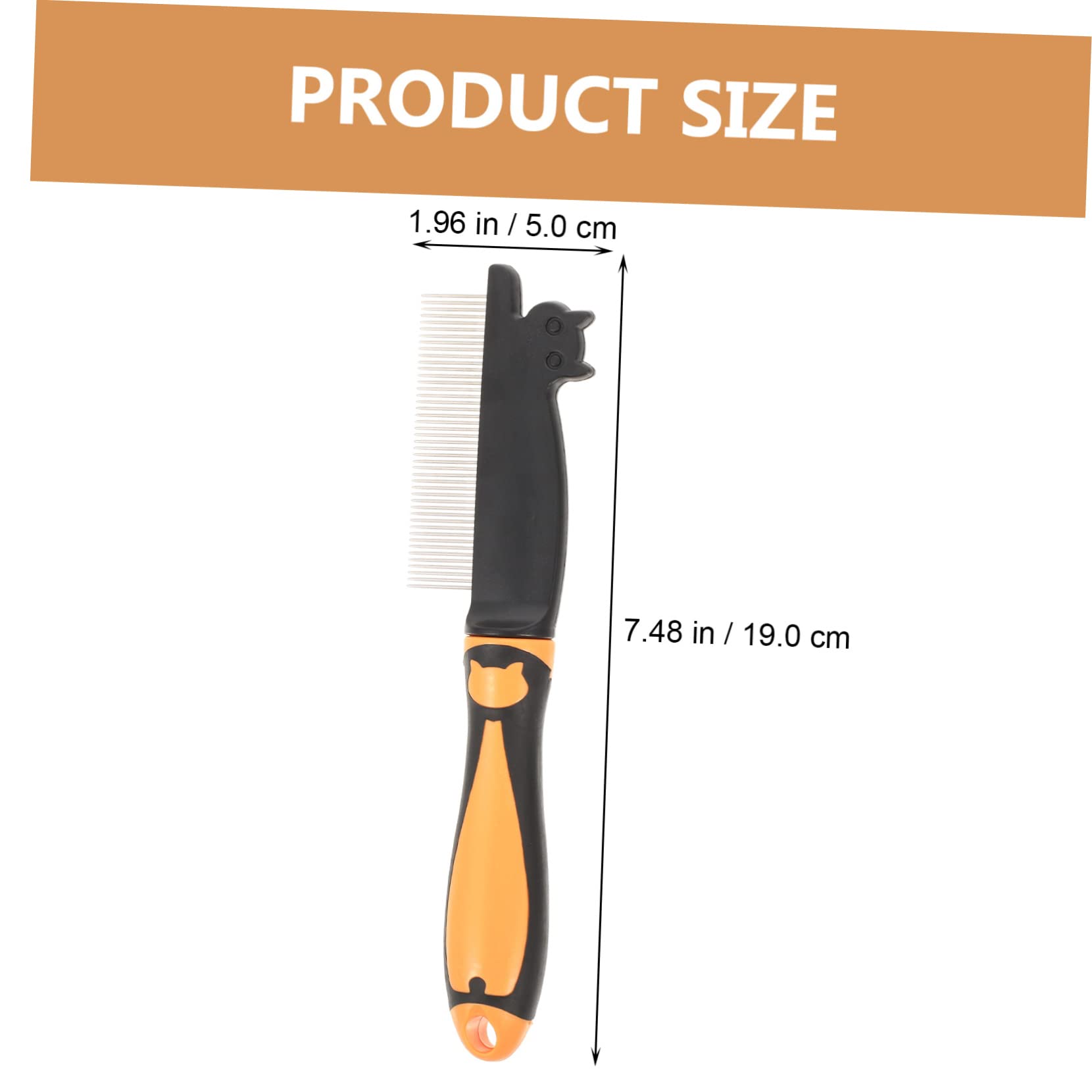 Ipetboom 3 Piezas peine para perros peine de aseo portátil accesorio de gato peines peine de pelo de perro doméstico peine de pelo de perro de uso diario familiar peine de gato peine peine