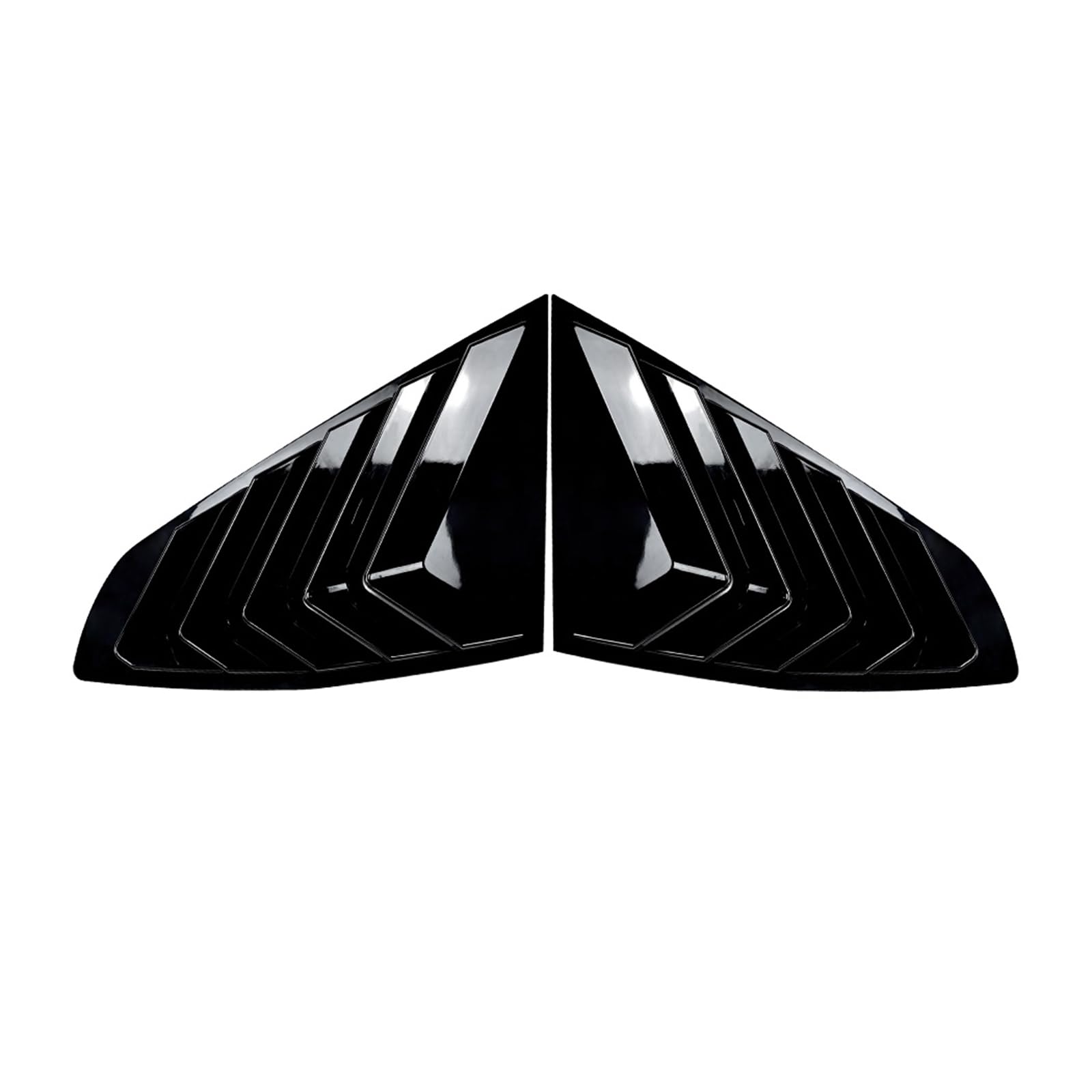 Glossy Black Rear Side Window Louvers For BMW 4 Series G26 Gran Coupe (2020-2024) - 430i, 440i