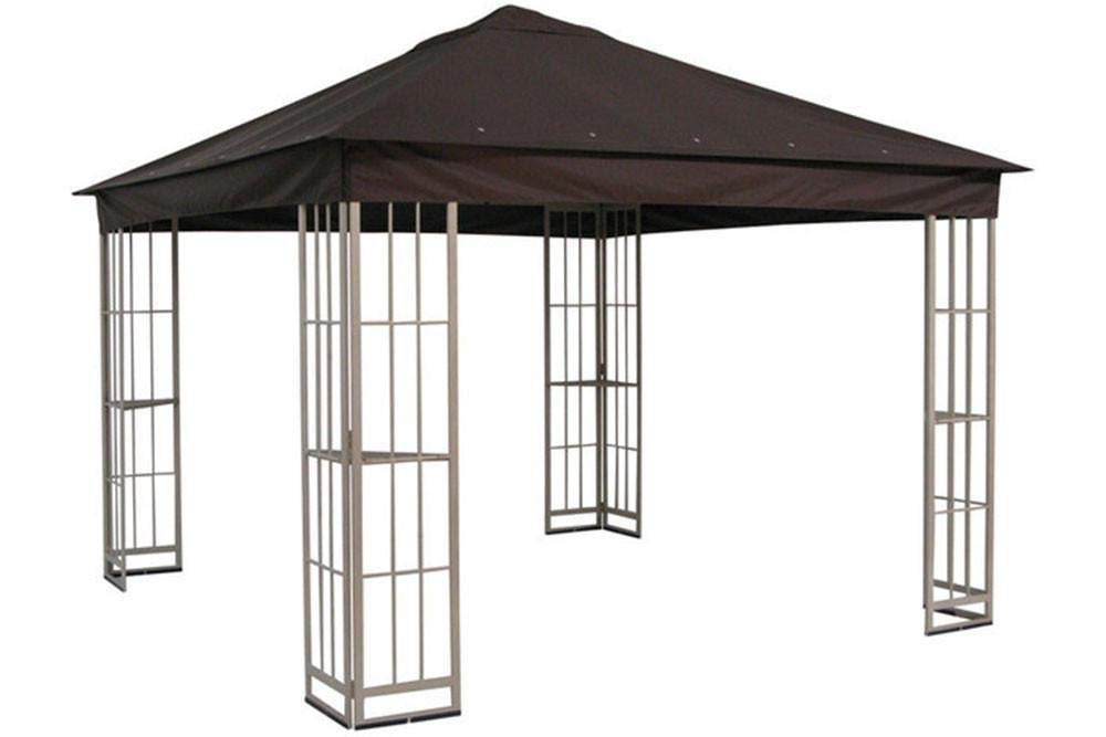 Replacement Canopy for Garden Treasures 10'x10' Canopy for S-J-109DN in Dark Brown