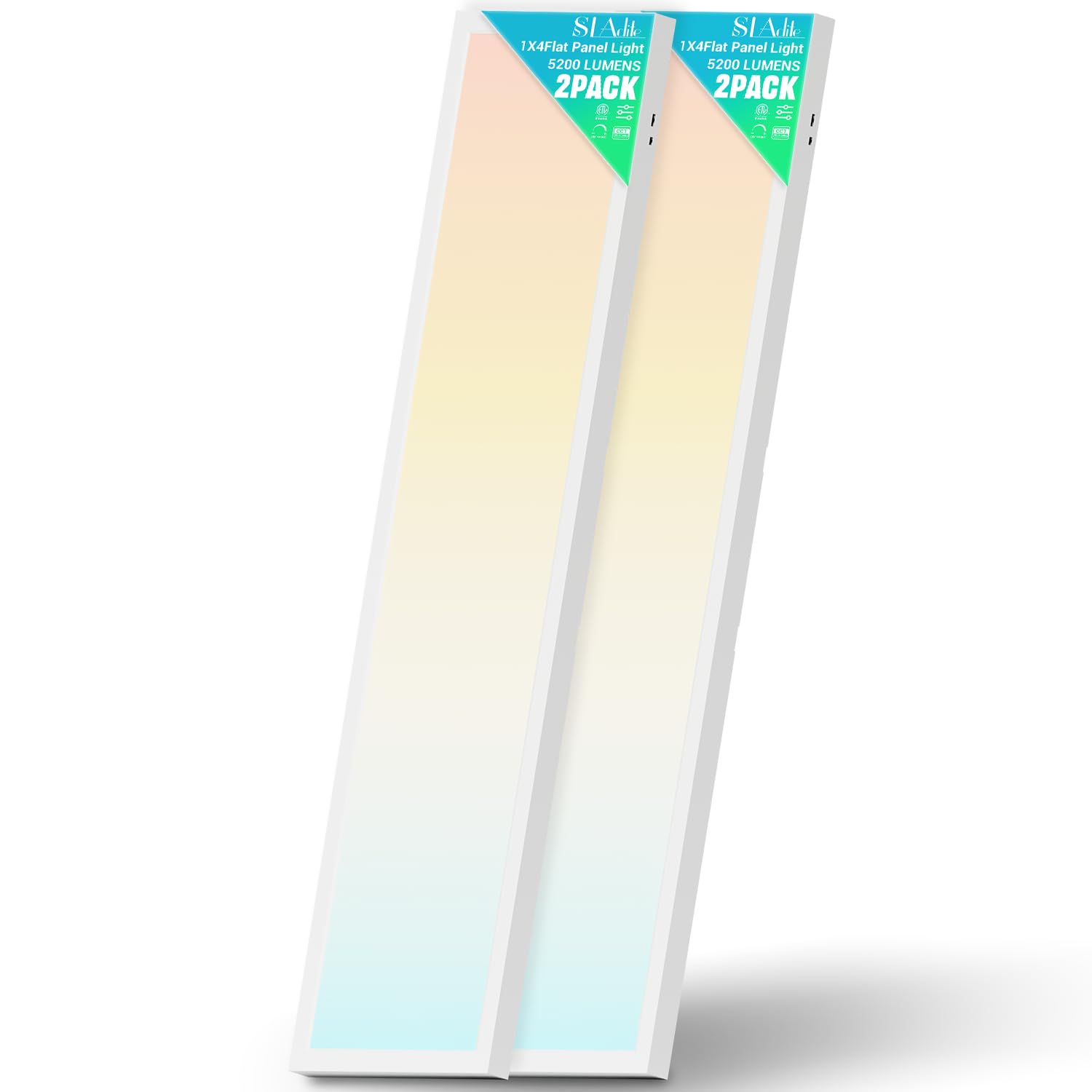 Photo 1 of 1x4 LED Flat Panel Light,24W/30W/40W Surface Mount Ceiling Light for Office
