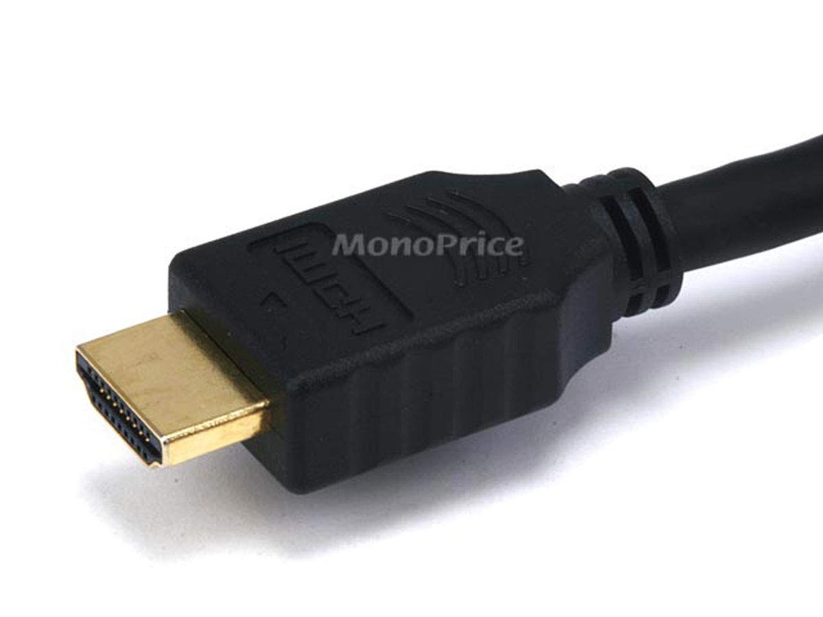 Monoprice 102698 15-Feet 28AWG HDMI to M1-D Video Cable - Black