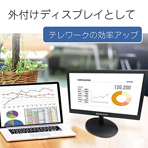 Broadwatch 15.6インチノングレアPCモニター