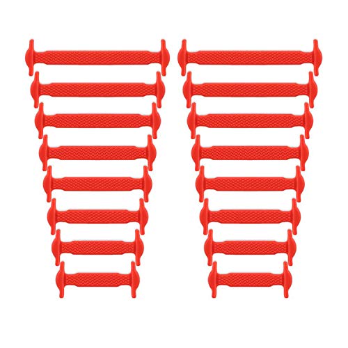 Newkeen No Tie Lacets pour les enfants et adultes - imperméables Silicon Flat élastiques Lacets de sport course de chaussures pour Shoes Sneaker Conseil Bottes et Souliers