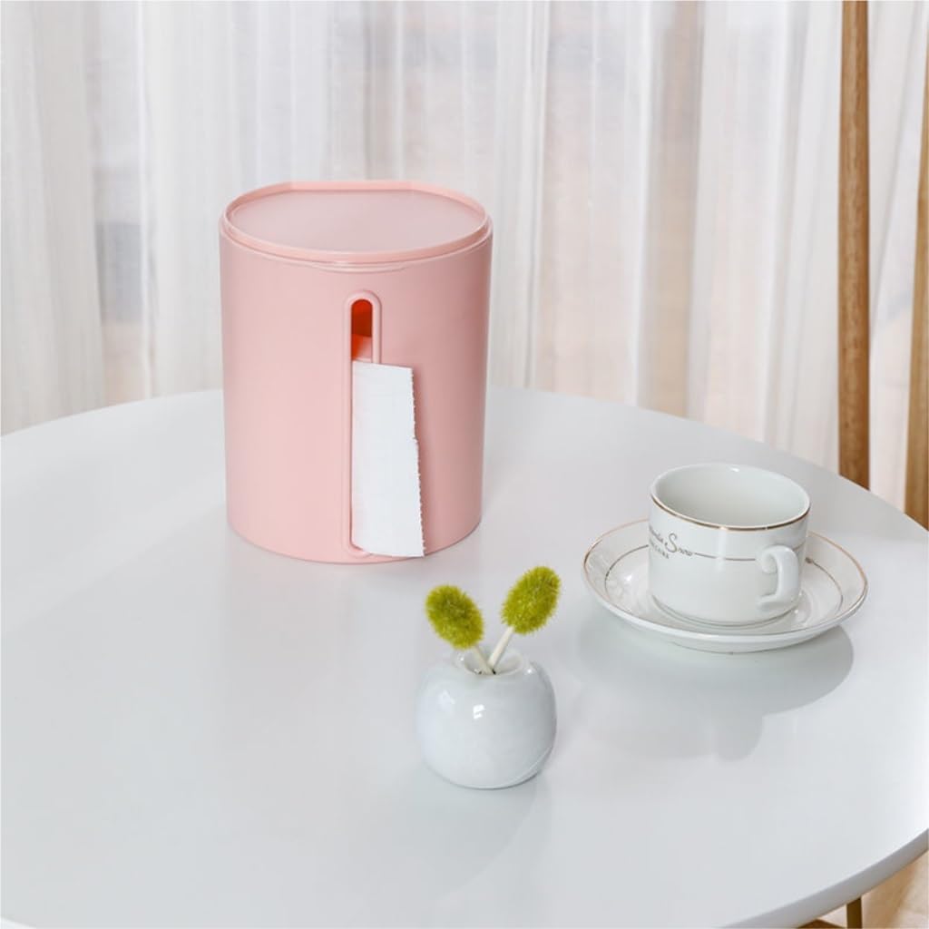 Tissue Box Cover Wall-Mounted Non-Punching Tissue Box Kitchen Toilet Tissue Box Car Creative Multifunctional Tissue Box (Color : Blue, Size : 16.5cm*13.3cm*12.5cm)