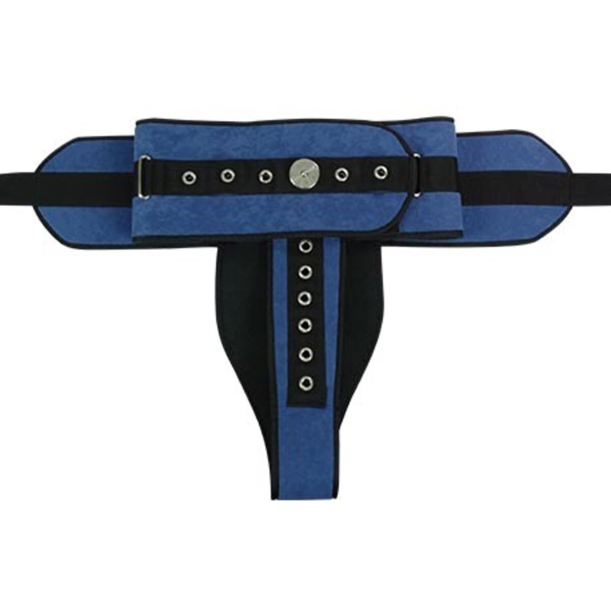 Cinturon de sujeción para cama de 90 cms con perineal, cierre iron clip, o cierre de moneda. sujecion para pacientes agitados, dispositivos de contención.