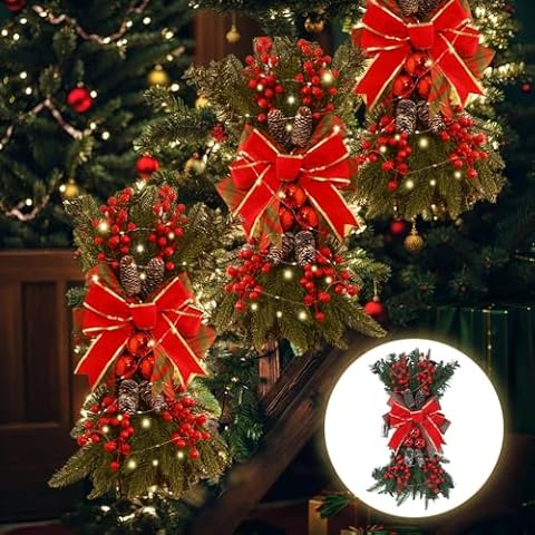 Generic 3 Pack Christmas Swags Cover