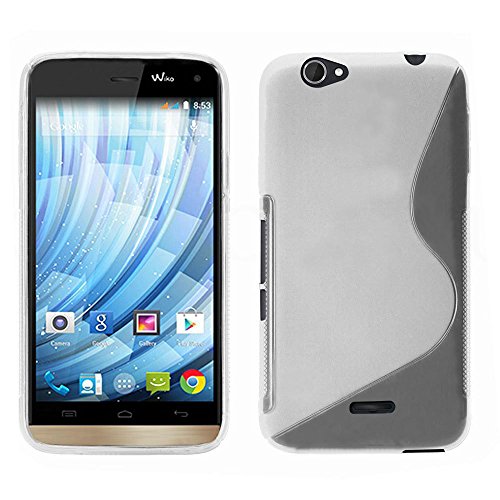 Wiko Getaway Étui HCN PHONE® S-Line TPU Gel Silicone Coque souple pour Wiko Getaway - TRANSPARENT