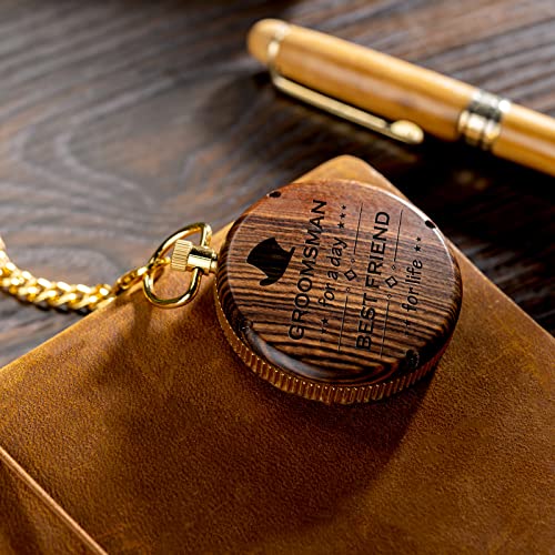 Image of 2win Personalized Engraved Pocket Watches for Men Dad Son Custom Watches Exquisite Pocket Watch Gifts for Anniversary Christmas Fathers Day Birthday