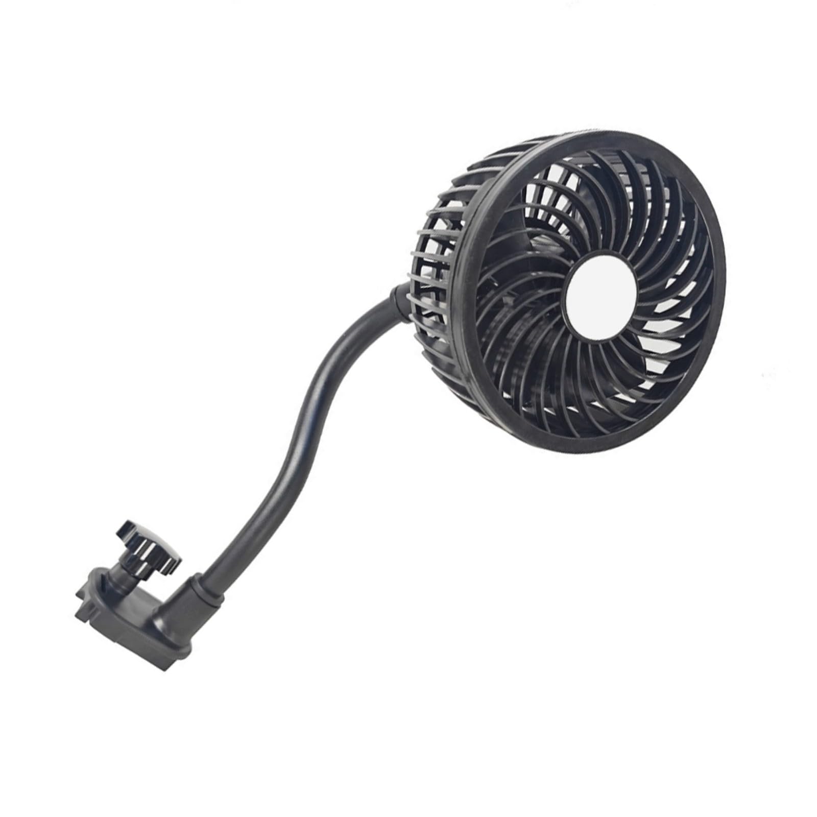 CUNZJIA Car Headrest Clip Fan with Strong Wind Power 2 Speed Adjustable Ventilation Car Fan Circulator for Fast Cooling
