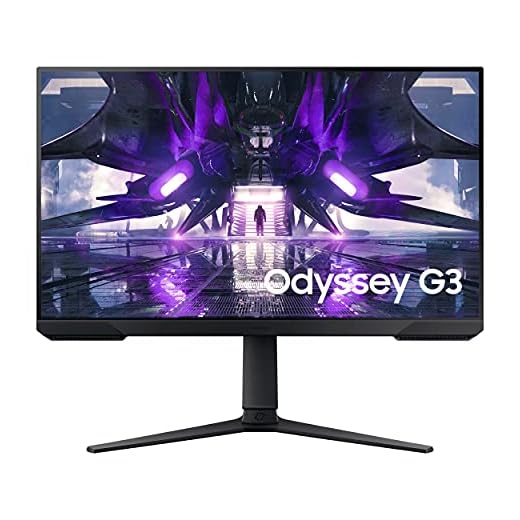 SAMSUNG ODYSSEY G3 27'' S27AG302NU Ecran PC, Dalle IPS 27", Résolution FHD (1920 x 1080), 144Hz, 1ms, AMD Freesync, Noir - Jusqu'à 30€ remboursés