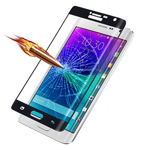 Film TOOPOOT Full Coverage Tempered Glass Film Protector for Samsung Galaxy Note Edge N9150 (Black)