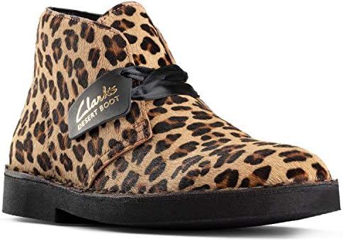 Clarks Desert Boot 2 Leopard Print Leather 7 B (M) | Image 2