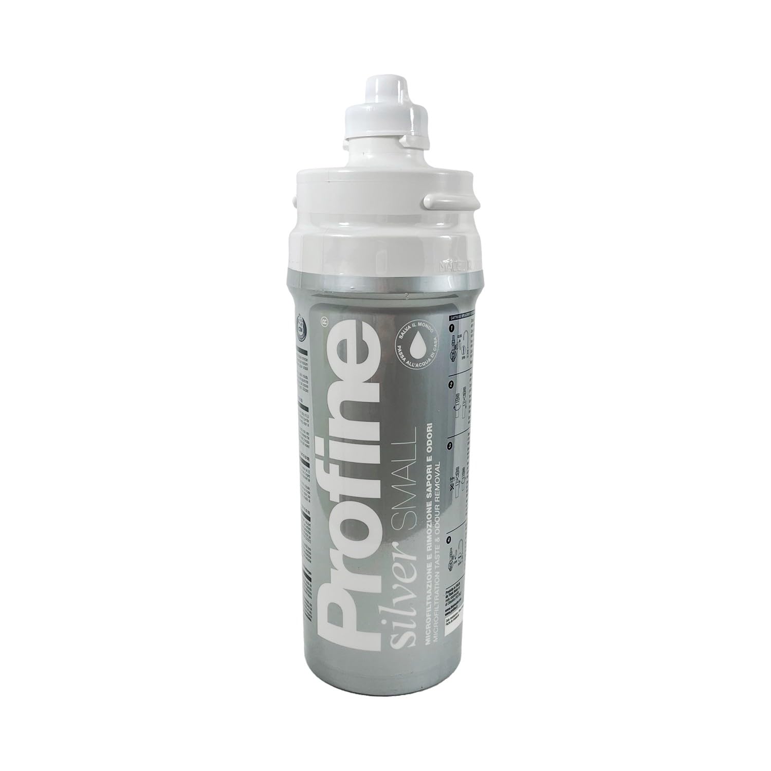 Cartuccia incapsulata antibatterica Profine Silver Small
