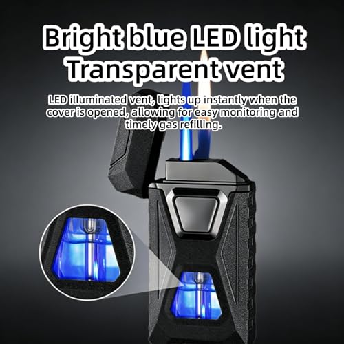 Encendedor dual flamígero activado por voz recargable USB miniatura 7