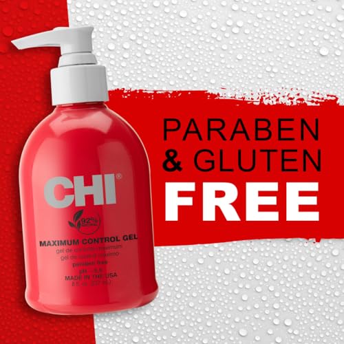 CHI Infra Gel, Firm Hair Gel To Protect From Heat Styling, Provides Shine & Control to Hair, Sulfate & Paraben-Free, 8 Oz - image 6