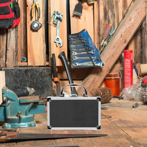 Boîte à outils rigide en métal OSALADI avec mousse pour rangement - 7