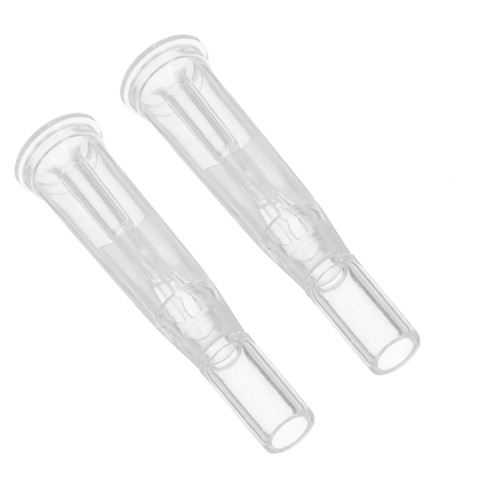 SUPVOX 2 Pack Pond Fountain Nozzles Garden Hose Sprayer Heads Transparent Fish Tank Water Sprinkler for Aquarium and Pond