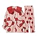 BFSGBFNTMD Pigiama alla Fragola Autunno E Inverno New Ladies Coral Fleece Spessa Peluche Sweet Home Service Suit
