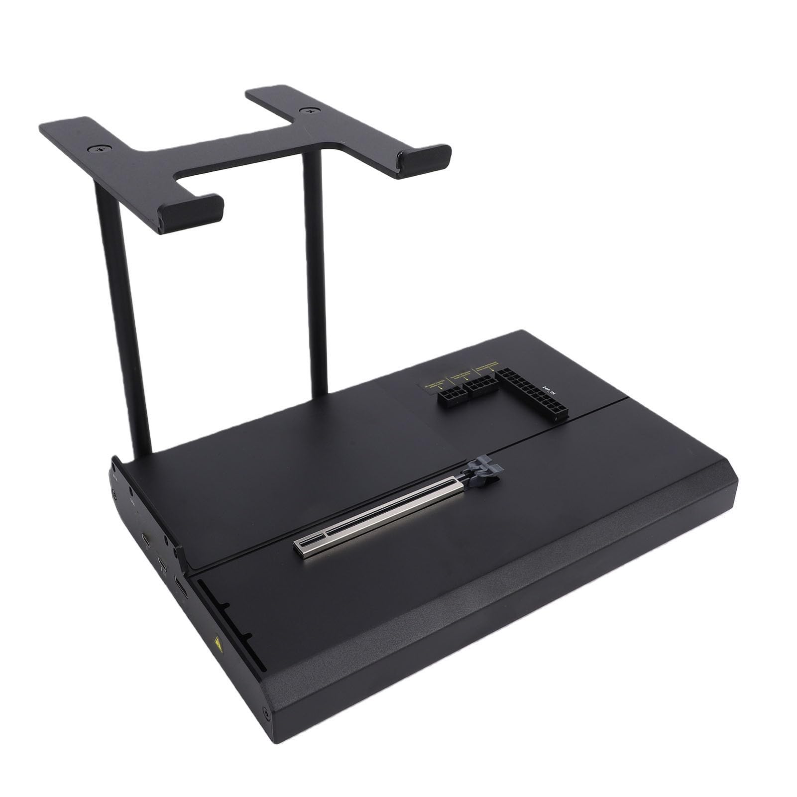 Cryfokt Externes GPU-Dock, Dual 5 und OCuLink PCIe 4.0 X4 64 Gbit/s GPU-Dockingstation, Externes -Gehäuse mit PCIe X16-Steckplatz für Gaming-Videobearbeitung und 3D-Rendering