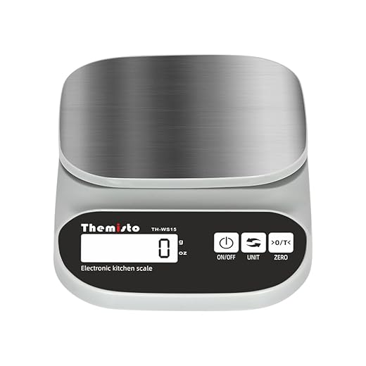 Themisto TH-WS15 Digital Kitchen Scale 10 Kg