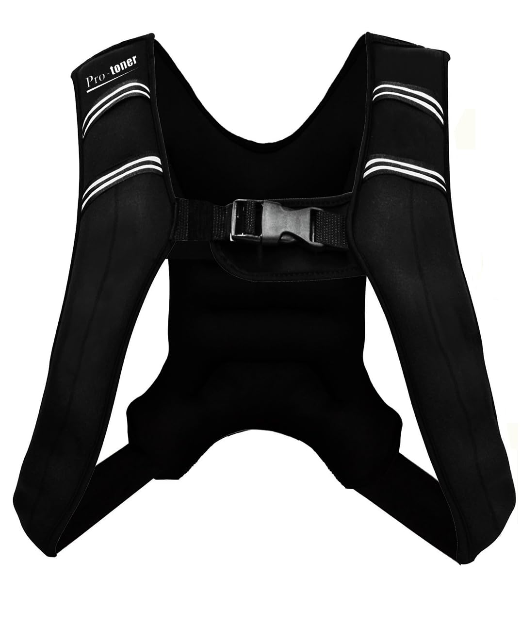 Protoner Durable Effective Body Weighted Vest Workout Equipment - 1Pc (Black) | Gym Equipment | Fitness Jacket for Men and Women | Army Jacket | Military Equipment | Adjustable Vest Belt (B0CQK5CTK9) Amazon Price History, Amazon Price Tracker
